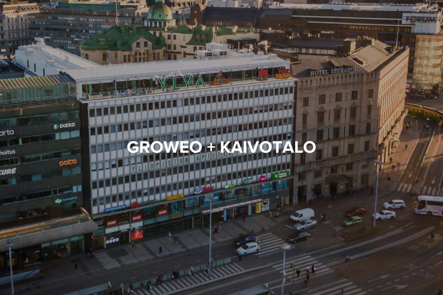 Kuva Kaivotalosta, joka on Groweon seuraavan kasvuvaiheen koti.