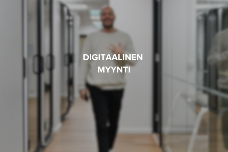 Digitaalinen myynti B2B- ja palveluyrityksissä