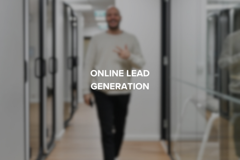 Article hero for online lead generation.